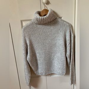 H&M Gray Knit Sweater, Sz XS